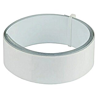 Fix-o-moll Metallleiste selbstklebend (Weiß, L x B x H: 1.000 x 35 x 0,3 mm)