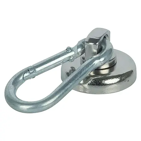 Fix-o-moll  Topfmagnet Neodym mit Karabinerhaken