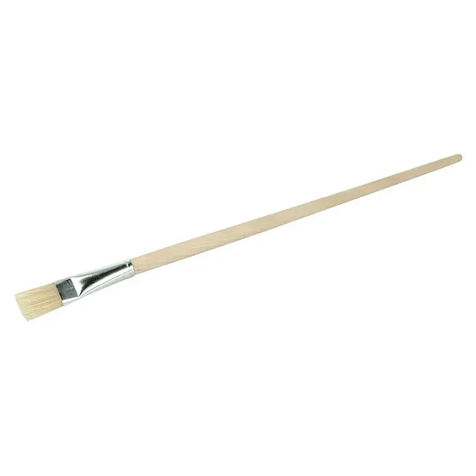 swingcolor Komfort Universal-Pinsel - Größe Pinsel: 16, Chinaborsten, Naturholz - Pinsel mit hellem Holzgriff und silberfarbener Fassung, ideal zum Auftragen von Farbe oder Klebstoff auf verschiedenen Oberflächen.