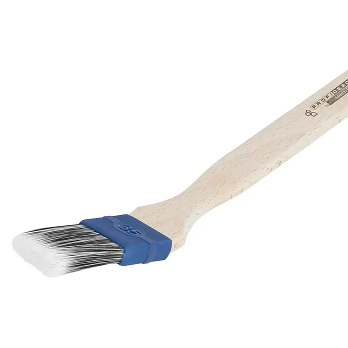 Profi Depot by Storch-Ciret Eckenstreicher Lack - Breite Borsten: 35 mm, Mischborsten, Holz, Eckenpinsel - Ein Profi Eckpinsel, ideal für präzise Farbaufträge an Ecken und Kanten, mit einem ergonomischen Holzgriff für komfortables Arbeiten.