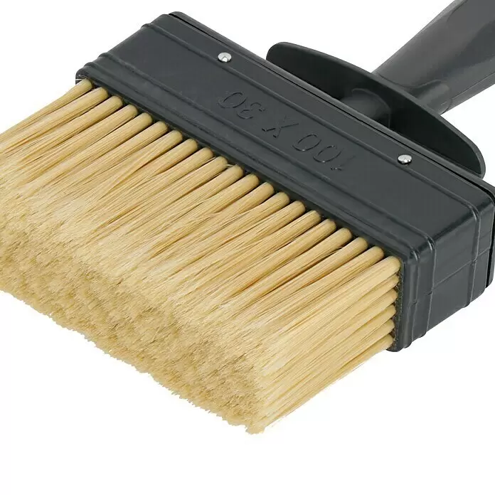 Flächenstreicher - Breite Borsten: 100 mm, PET-Mischborsten, Kunststoff - Detailaufnahme