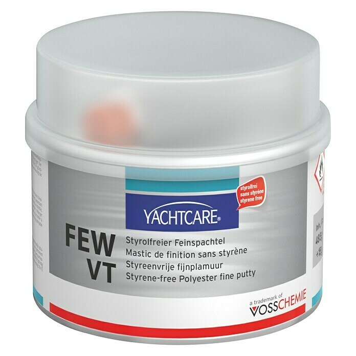 Yachtcare Feinspachtel FEW VT (500 g, Weiß)