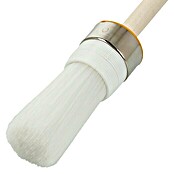 swingcolor Komfort Ringpinsel Lack (Größe Pinsel: 06, All-in-one-Borsten, Naturholz)