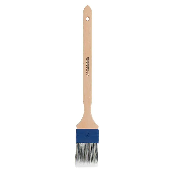 Profi Depot by Storch-Ciret Eckenstreicher Lack - Breite Borsten: 60 mm, Mischborsten, Holz, Eckenpinsel - Pinsel mit Holzgriff und blauer Zwinge. Ideal für Farben und Lacke, professionelle Qualität für Malerarbeiten.