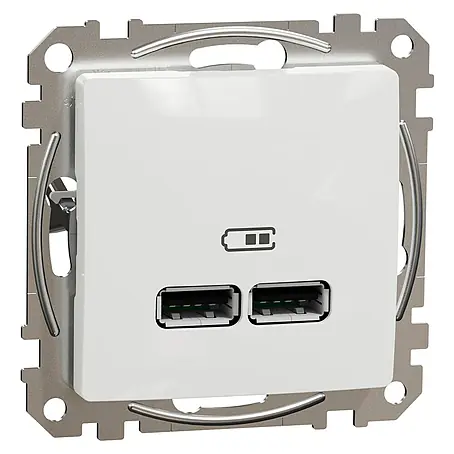 Schneider Electric Sedna Design & Elements Toma USB 2 X A