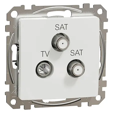 Schneider Electric Sedna Design & Elements Pieza insertada para caja de antena - SAT 4dB Final
