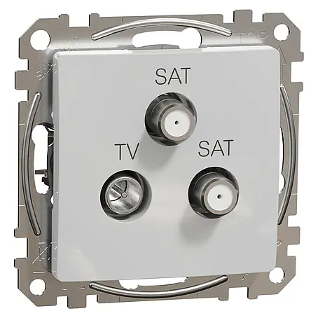 Schneider Electric Sedna Design & Elements Pieza insertada para caja de antena - SAT 4dB Final