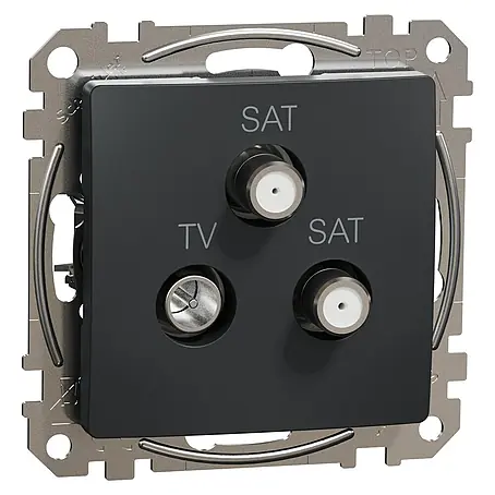 Schneider Electric Sedna Design & Elements Pieza insertada para caja de antena - SAT 4dB Final