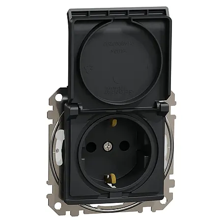Schneider Electric Sedna Design & Elements Enchufe con tapa