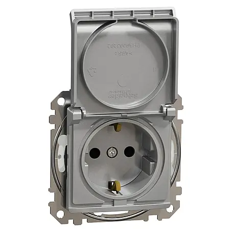 Schneider Electric Sedna Design & Elements Enchufe con tapa