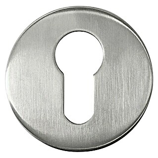Rozet RVS sleutelgat (Roestvrij staal, Zilver, 2 st.)