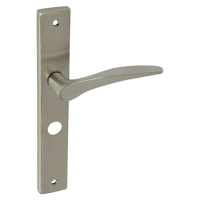 Deurklink WC 63/8 mm Delta (Vernikkeld, Mat, Zilver) | BAUHAUS