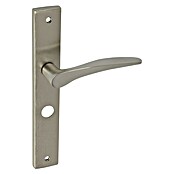 Deurklink WC 63/8 mm Delta (Vernikkeld, Mat, Zilver) | BAUHAUS
