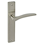 Deurkruk Langschild blind Delta (Vernikkeld, Mat, Zilver) | BAUHAUS