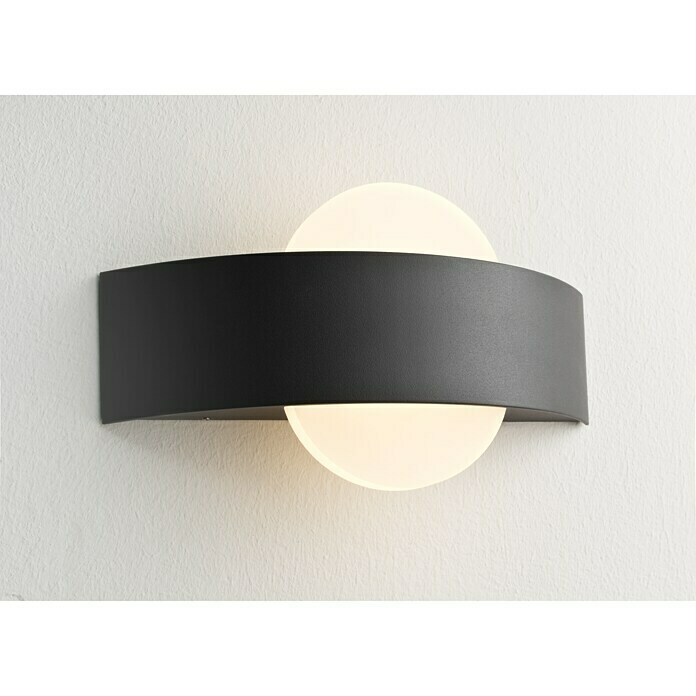 Osram Endura Style LED-Außenleuchte Shield (1-flammig, 11 W, Warmweiß, IP44, Rund)