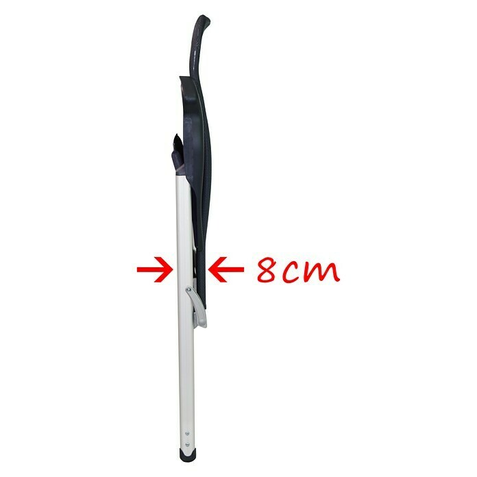 Crespo Gartenstuhl AL-237 (77 cm, Textilen)