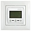 Abdeckrahmen Raumthermostat Logus digital (Weiß, Kunststoff) | BAUHAUS