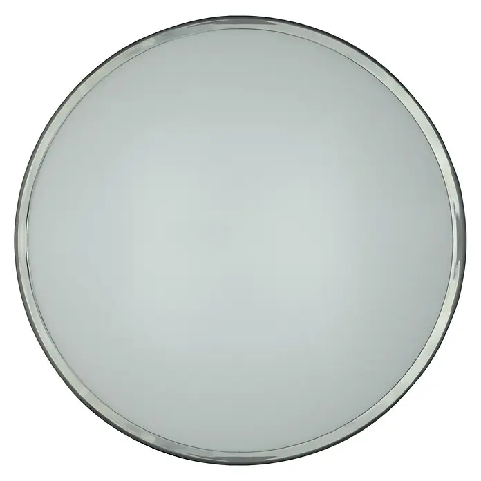 E2 elektro LED-Wand- & Deckenleuchte rund White Rite² - 18 W, Ø x H: 33 x 3,2 cm, Chrome glänzend, Weiß, Tageslichtweiß - Runde Deckenleuchte mit Chromrand.