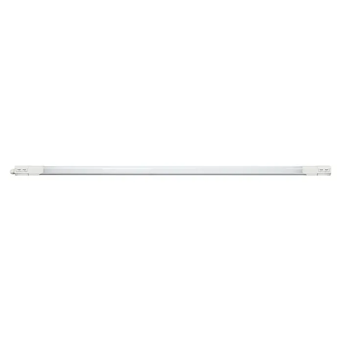 E2 elektro LED-Feuchtraumlichtleiste Plus3 - L x B x H: 149,5 x 5,2 x 4,1 cm, Lichtfarbe: Warmweiß, 48 W, IP65 - Schlanke weiße Klimaanlage für ein angenehmes Raumklima, ideal für Zuhause oder das Büro.