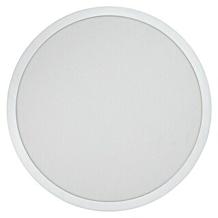 LED-Panel rund (40 W, Ø x H: 60 x 4 cm, Weiß)