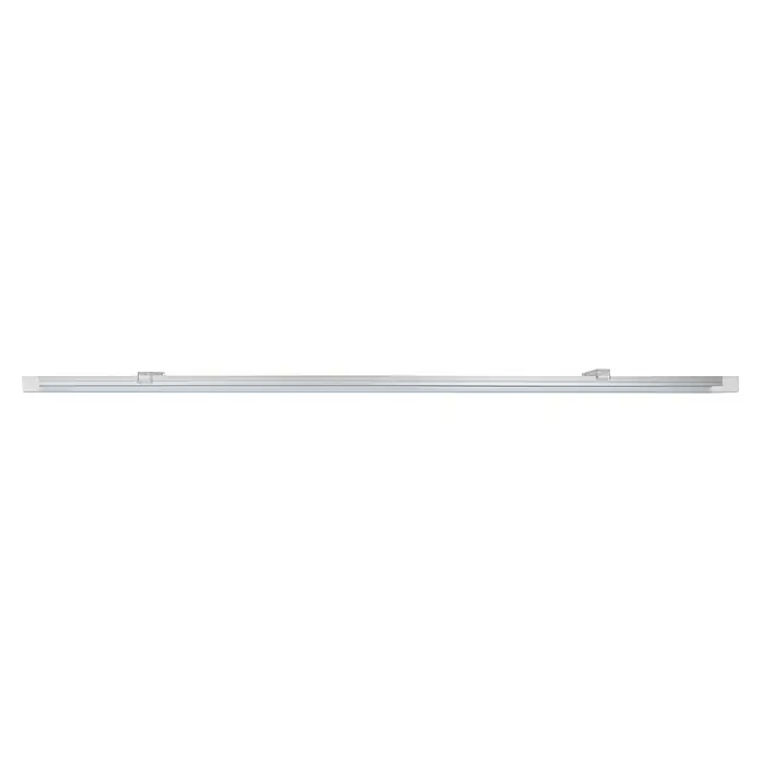 E2 elektro LED-Lichtleiste Plan - L x B x H: 60 x 3,2 x 1,4 cm, Lichtfarbe: Warmweiß, 10 W, 220 V - 240 V - Nahaufnahme einer weißen, linearen LED-Lampe, ideal für moderne Beleuchtung.