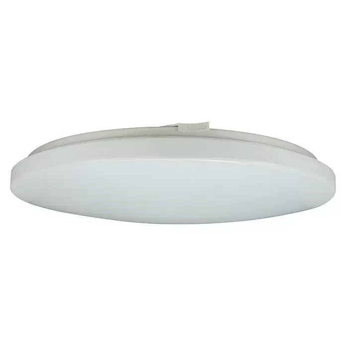 E2 elektro LED-Wand- & Deckenleuchte rund White Rite² - 33 cm, 18 W, Weiß - Diagonale Ansicht