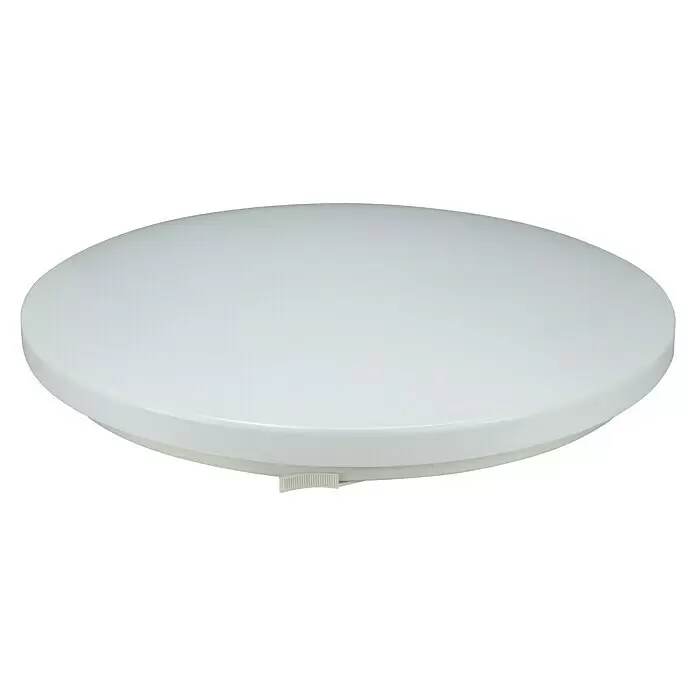 E2 elektro LED-Wand- & Deckenleuchte rund White Rite² - 33 cm, 18 W, Weiß - Diagonale Ansicht