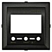 Abdeckrahmen Raumthermostat digital Logus (Grau, Kunststoff) | BAUHAUS