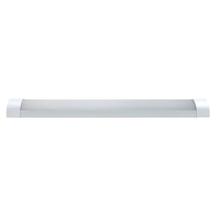 E2 elektro LED-Lichtleiste Systeme eme² - 12 W, L x B x H: 40 x 7,7 x 3,5 cm, Warmweiß - LED-Röhrenleuchte für eine helle und energieeffiziente Beleuchtung mit einem schlanken, weißen Design. Perfekt für Büro oder Werkstatt.