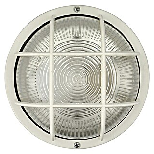LED-Deckenleuchte rund (Weiß, Durchmesser: 18,5 cm, Lampenfassung: E27)