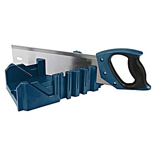 Alpha Tools Caja y cortador de ingletes (Longitud de hoja: 355 mm)