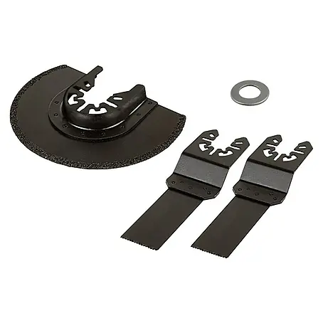 Wolfcraft  Set de hojas de sierra Para herramientas oscilantes