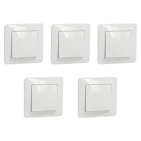 Schneider Electric Sedna Design & Elements Conmutador Pack x 5