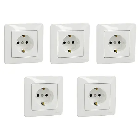 Schneider Electric Sedna Design & Elements Enchufe Pack x 5