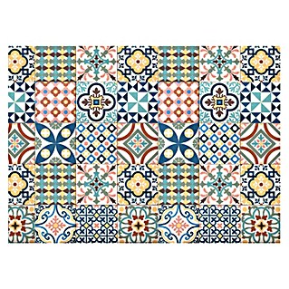 Alfombra de vinilo (Mosaico, 120 x 65 cm)