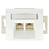 Voltomat DEA 100 UAE-Dosen-Einsatz RJ45 (Alpinweiß)