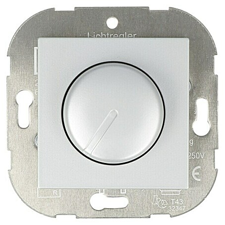 Voltomat ART LED-Dimmer (Silber, 7 W - 110 W, Kunststoff, Unterputz)