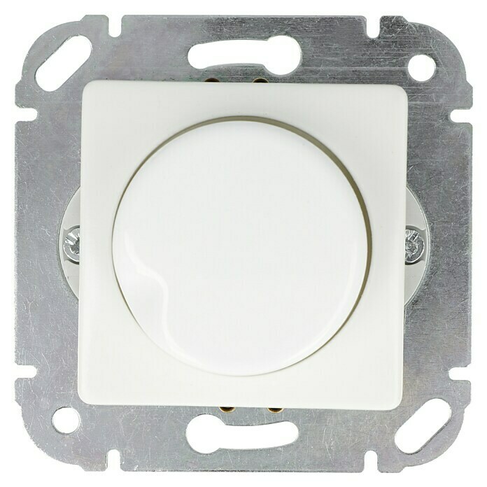 Voltomat MIKRO LED-Dimmer (Alpinweiß, 7 - 110 W, Kunststoff, Unterputz)