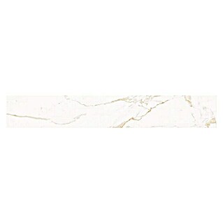 Sockelfliese Marble Vision (60 x 9 cm, Calacatta, Seidenmatt)