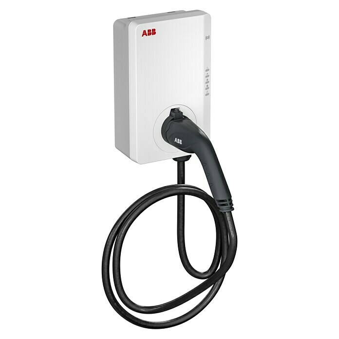 ABB E-Auto Ladestation Terra AC W11-G5-R-C-0 Wallbox11 kW, 16 A, IP54 Diagonal View