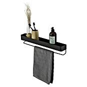 Sealskin Wandrek Brix (l x b x h: 80 x 550 x 100 mm, Belastbaarheid: 3 kg, Metaal, Zwart) | BAUHAUS