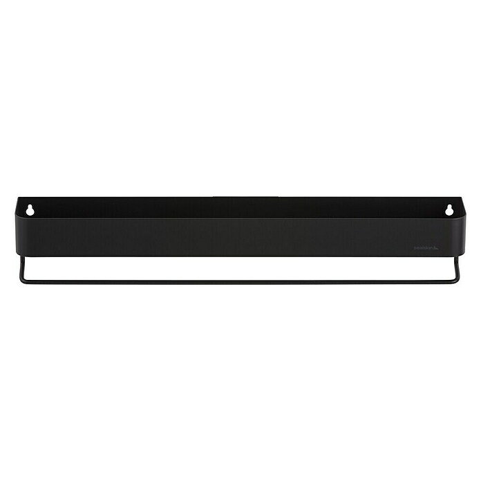 Sealskin Wandrek Brix (l x b x h: 80 x 550 x 100 mm, Belastbaarheid: 3 kg, Metaal, Zwart) | BAUHAUS
