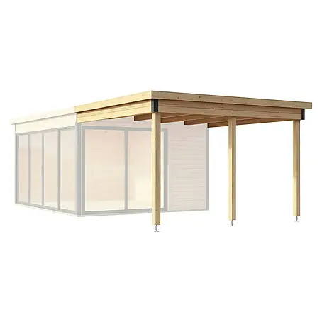 Weka  Gartenhaus-Anbau