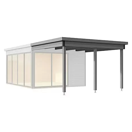 Weka  Gartenhaus-Anbau
