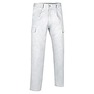 Pantalones de trabajo Coolwork (4 XL, Blanco, 65% poliéster 35% algodón)