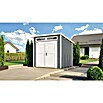 Weka Gartenhaus 264 Gr. 1 (Außenmaß inkl. Dachüberstand (B x T): 263 x 249 cm, Holz, Grau) | BAUHAUS