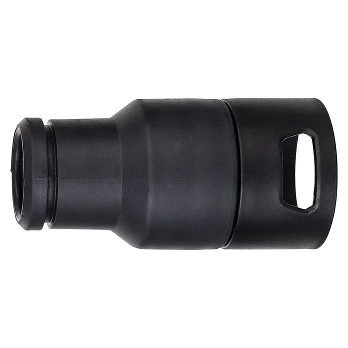 Bosch Universal-Adapter - 1 Stk., Passend für: Bosch Nass-Trockensauger AdvancedVac 18V-8 - Schwarzes Werkzeugzubehör, ein robustes Verbindungsstück, ideal für professionelle Anwendungen und sichere Befestigung.