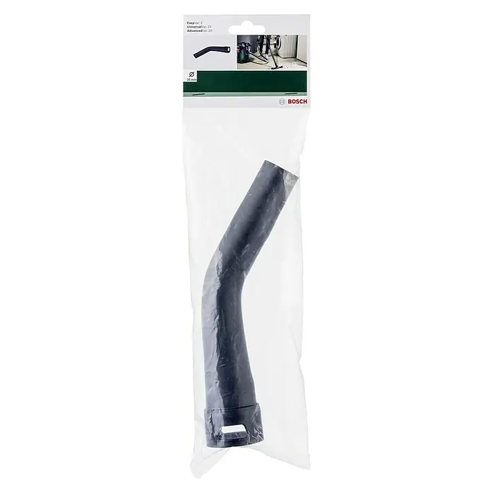Bosch Handgriff - Passend für: Bosch Nass-Trockensauger AdvancedVac 18V-8 - Produktverpackung mit einem schwarzen Staubsaugerrohr der Marke Bosch.