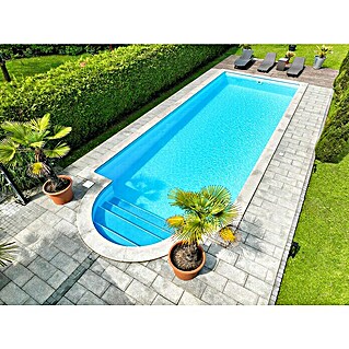Steinbach Bausatz-Pool Classic de Luxe + (L x B x H: 700 x 350 x 145 cm, 32 000 l)