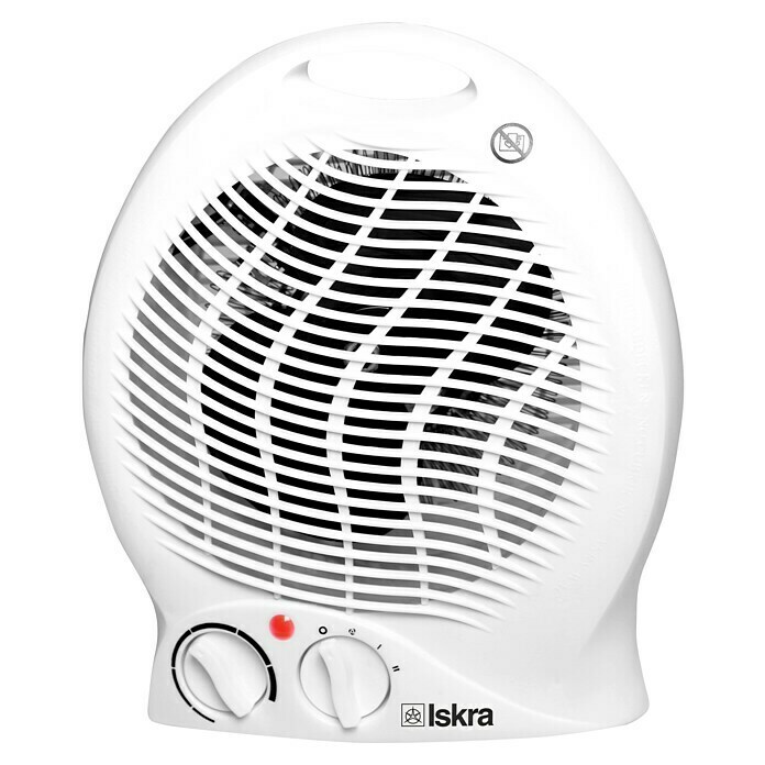 Iskra Ventilatorski grelnik FH02KT  (1.000 W - 2.000 W, Bela, IPX0) | 3412 - Gebläseheizer QM | CBNB - Heizen Qalitätsmarke | CBN - Heizen | CB - Elektroinstallation | C - Elektro | BAUHAUS